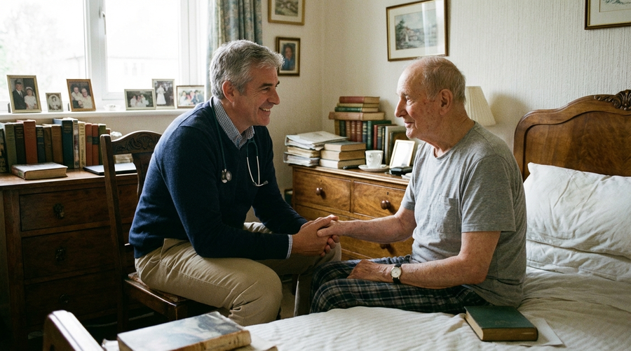 Palliativpflege: Welche Rolle spielt der Hausarzt?