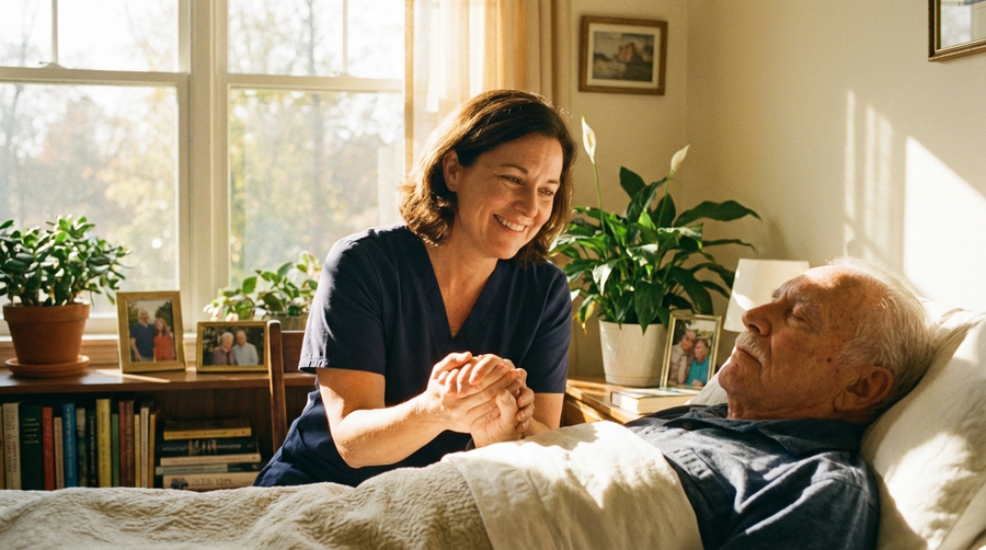 Unruhe und Verwirrtheit in der Sterbephase (Terminales Delir)