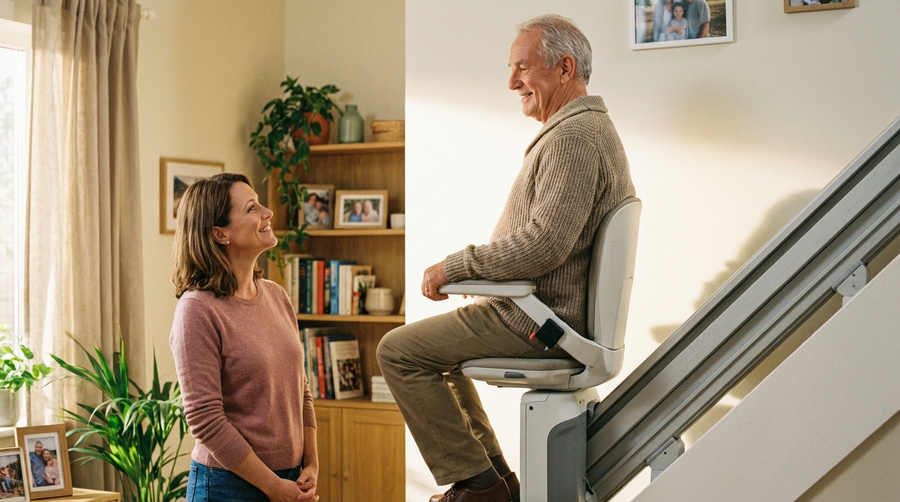 Treppenlift Zuschuss: Bis zu 4.000 Euro von der Pflegekasse erhalten