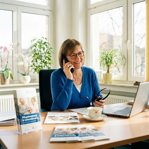 Zur kostenlosen Pflegeberatung