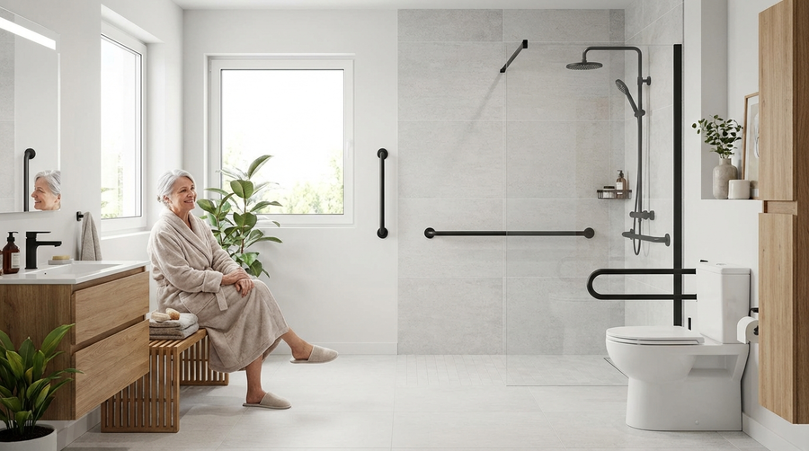 Barrierefreier Badumbau: Förderung durch die Pflegekasse optimal nutzen