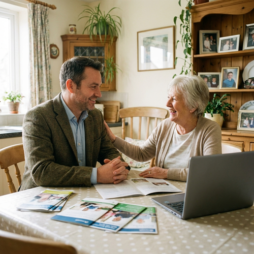 Pflegeberatung anfordern
