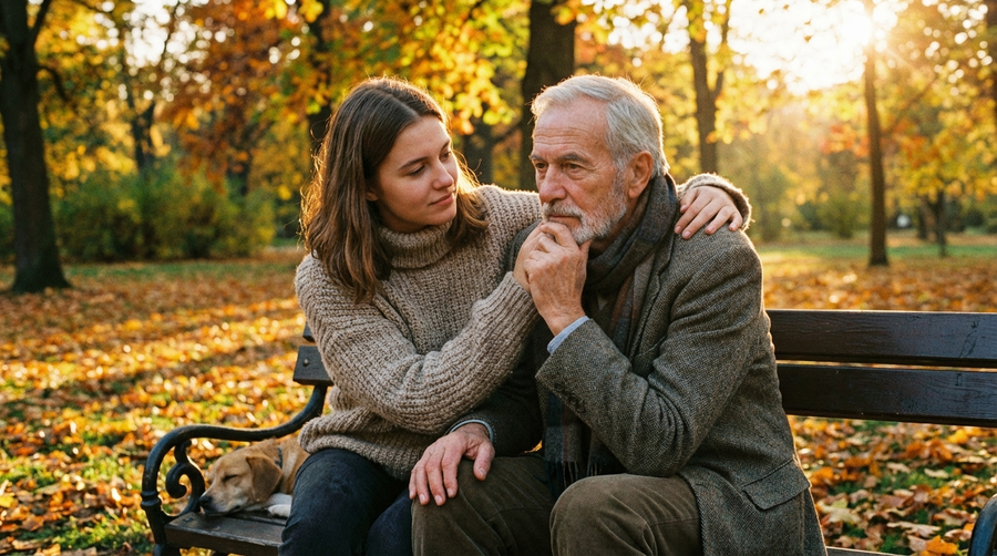 Altersdepression erkennen: Symptome und Hilfe für Angehörige