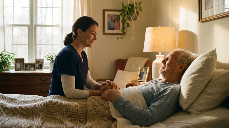 Palliativpflege & Hospiz: Den letzten Weg würdevoll und friedlich gehen