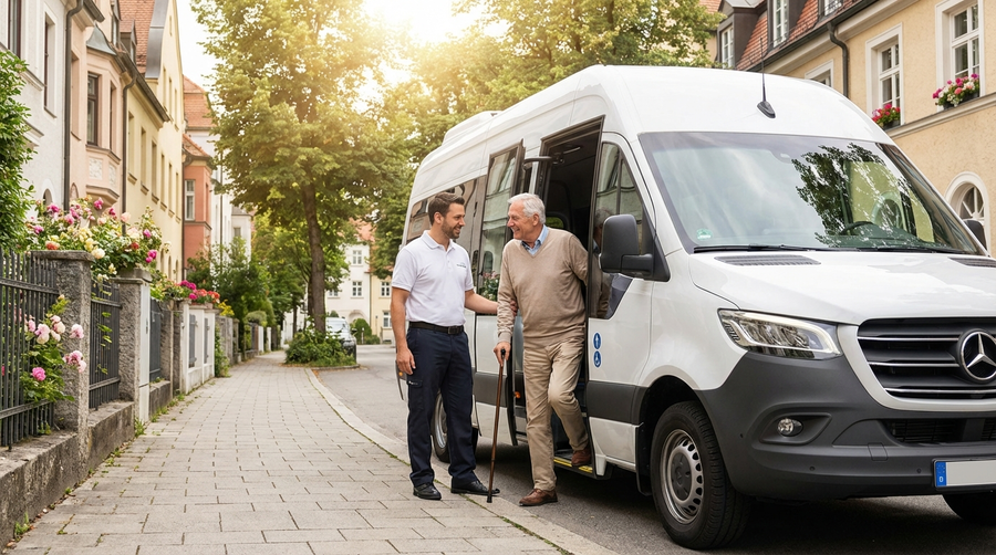 Fahrdienste der Tagespflegen in Munich: Was wird abgedeckt und was kostet es?