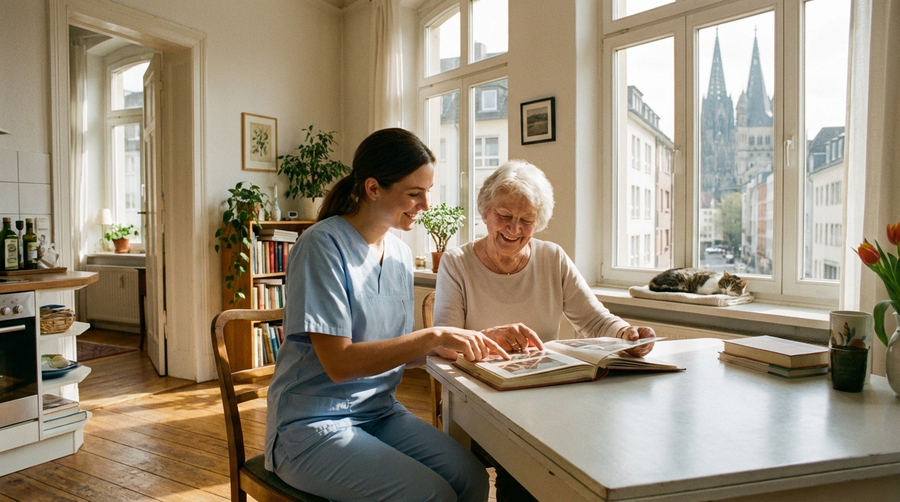 Den richtigen ambulanten Pflegedienst in Cologne finden: Eine Checkliste für Angehörige