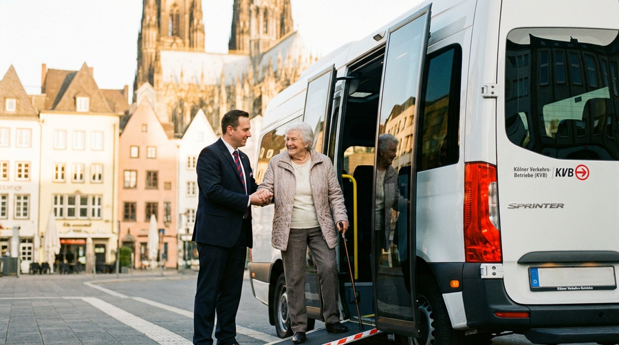 Fahrdienste der Tagespflegen in Cologne: Was wird abgedeckt und was kostet es?