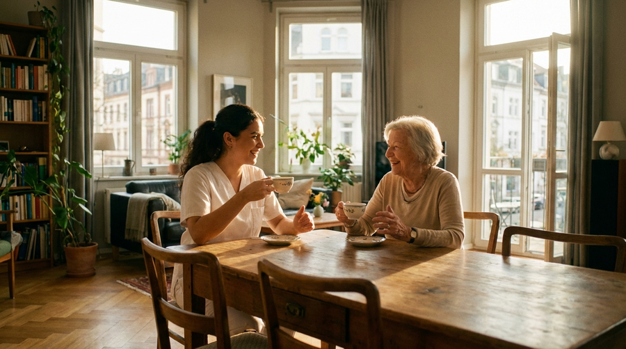 24-Stunden-Haushaltshilfe und Betreuung in Frankfurt am Main: Legal, sicher und bezahlbar