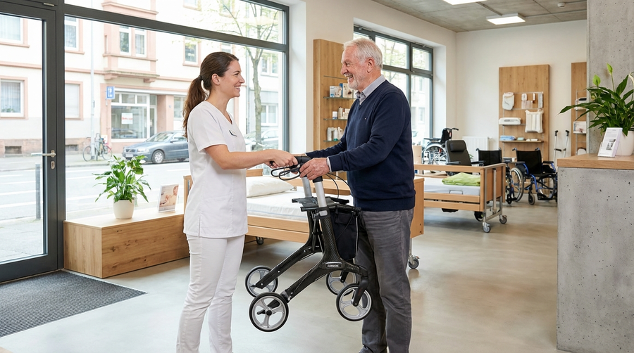Rezept einlösen im Sanitätshaus in Frankfurt am Main: Zuzahlungen, Fristen und Hausbesuche