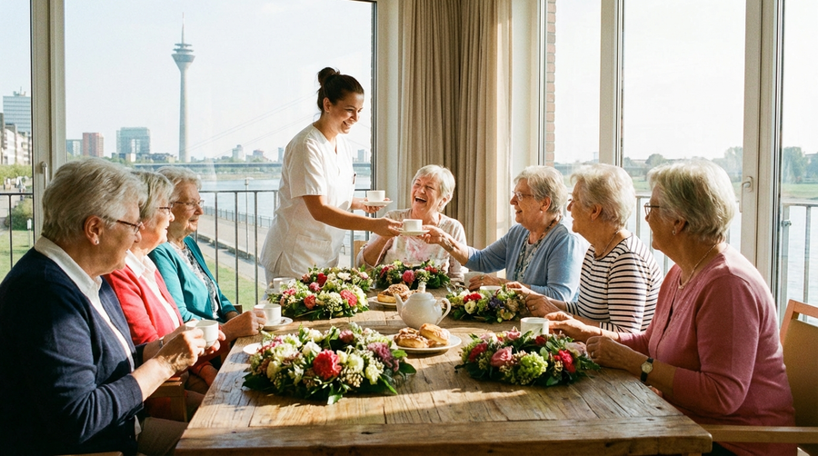 Tagespflege in Düsseldorf 2026: Ablauf, Kosten & Vorteile im Überblick