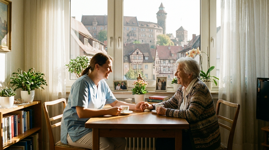 24-Stunden-Haushaltshilfe und Betreuung in Nuremberg: Legal, sicher und bezahlbar