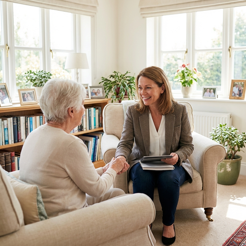 Pflegeberatung anfordern