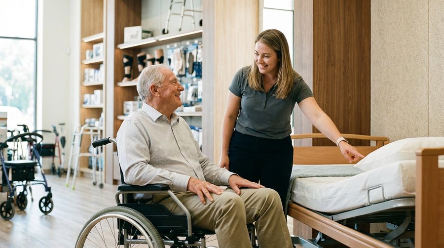 Rollstuhl, Pflegebett & Co. in Duisburg: Das passende Sanitätshaus finden