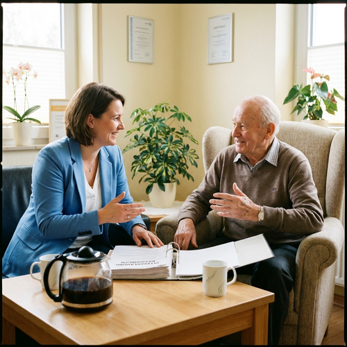 Zur kostenlosen Pflegeberatung