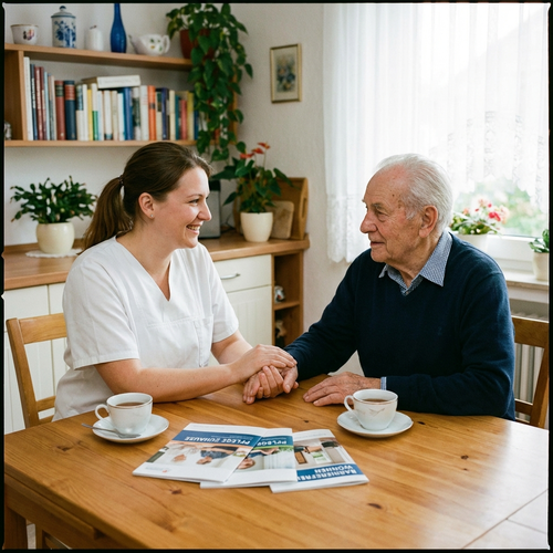 Zur kostenlosen Pflegeberatung