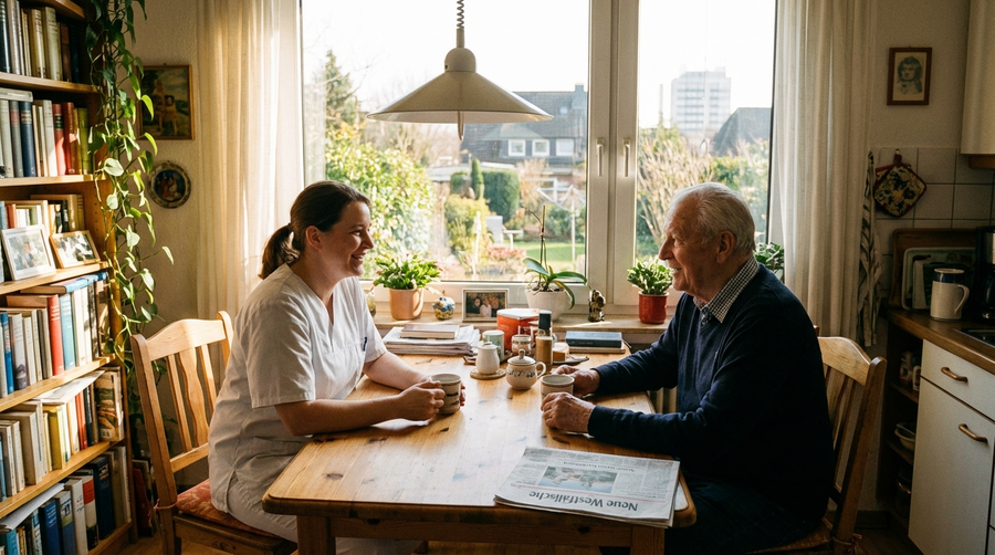 Pflege zu Hause in Bielefeld: Ambulante Pflege und 24-Stunden-Betreuung im Vergleich