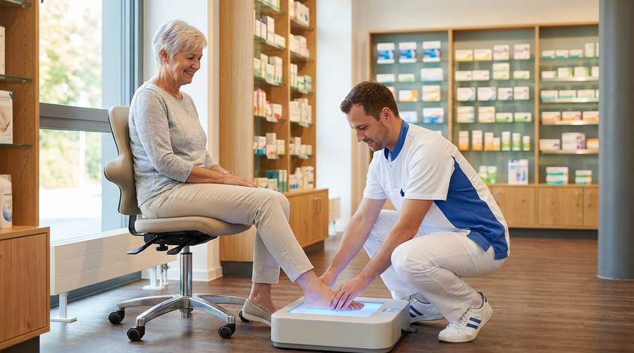 Orthopädische Einlagen & Kompressionsstrümpfe in Bielefeld: Vermessung und Maßanfertigung