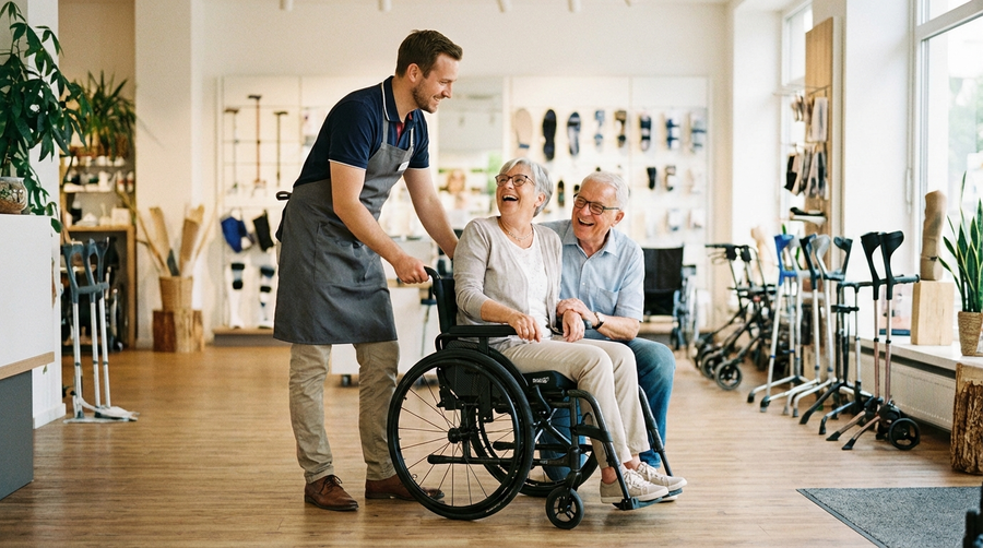 Rollstuhl, Pflegebett & Co. in Bonn: Das passende Sanitätshaus finden
