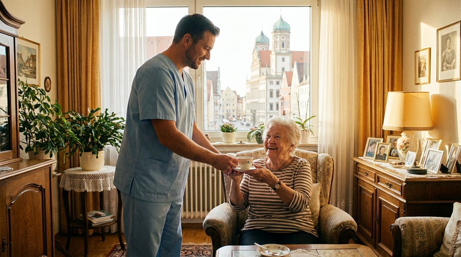 Ambulanter Pflegedienst in Augsburg: Kosten, Leistungen & Budgets 2026