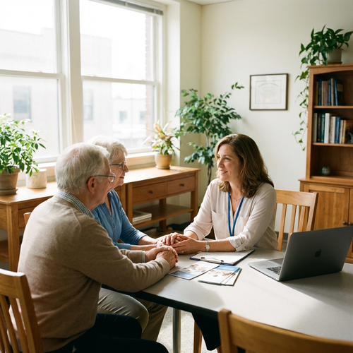 Zur kostenlosen Pflegeberatung