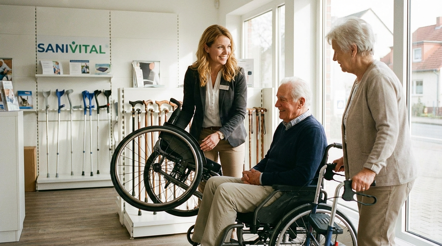 Rollstuhl, Pflegebett & Co. in Braunschweig: Das passende Sanitätshaus finden