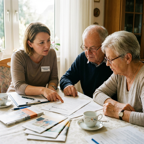 Pflegeberatung anfordern