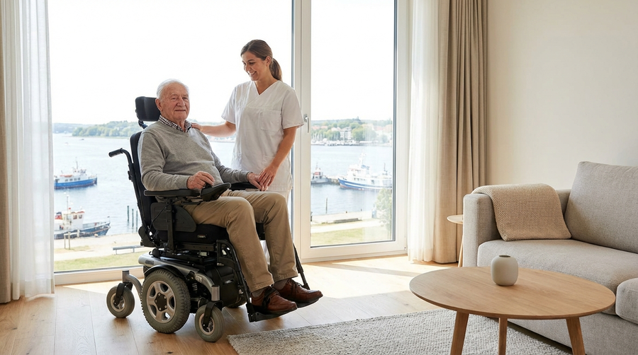 Rollstuhl, Pflegebett & Co. in Kiel: Das passende Sanitätshaus finden