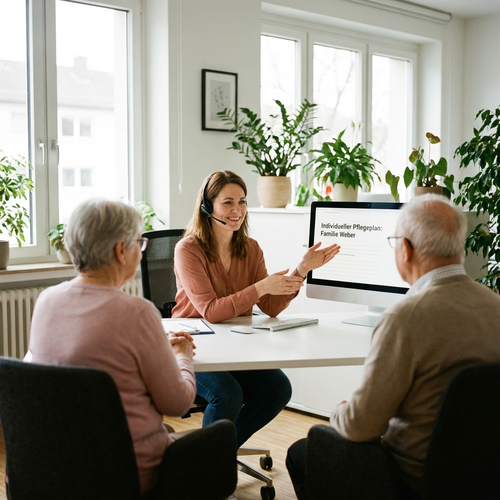 Zur kostenlosen Pflegeberatung