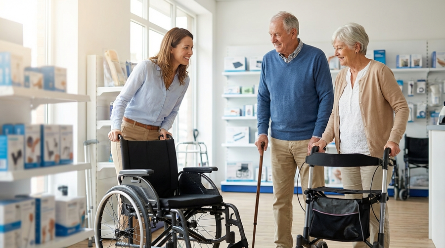 Rollstuhl, Pflegebett & Co. in Mainz: Das passende Sanitätshaus finden