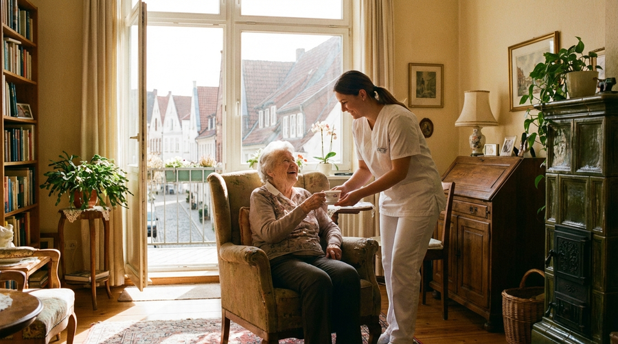 Ambulante Pflege vs. 24-Stunden-Betreuung in Lübeck: Welche Lösung passt zu Ihnen?