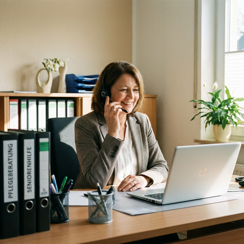 Zur kostenlosen Pflegeberatung