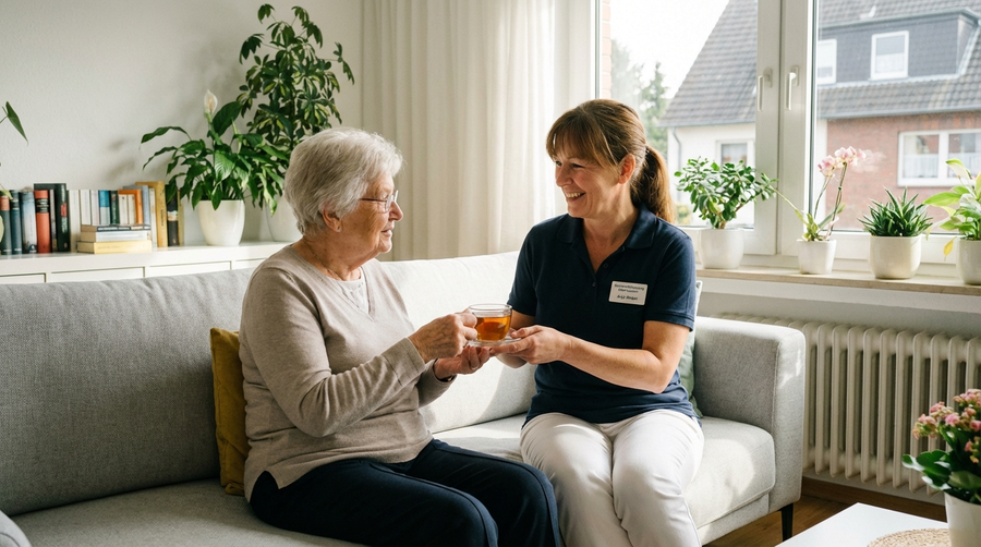 Private Putzhilfe vs. professionelle Seniorenassistenz in Oberhausen: Was ist besser?