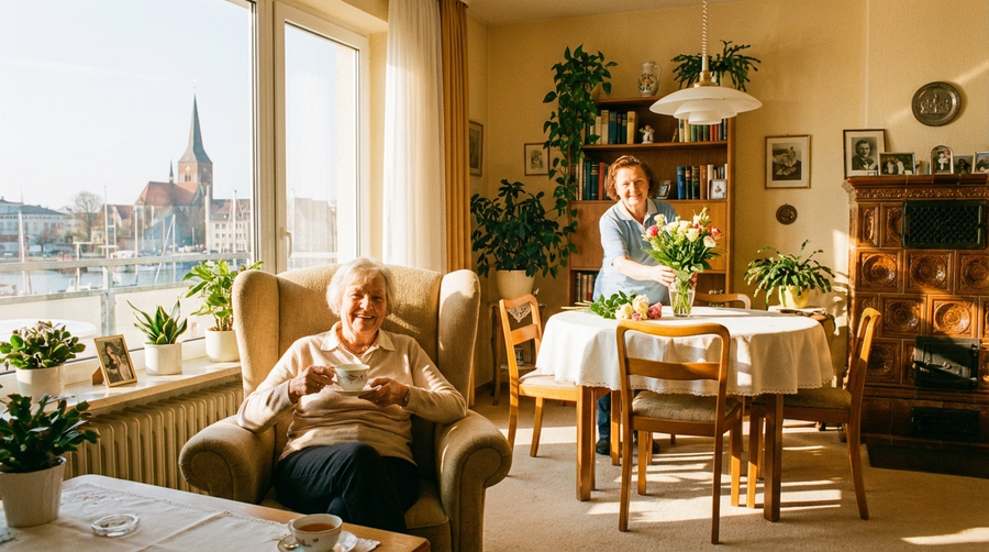 Haushaltshilfe für Senioren in Rostock: So nutzen Sie den 125-Euro-Entlastungsbetrag richtig