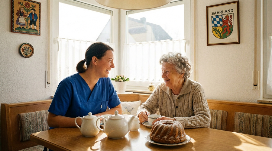 24-Stunden-Haushaltshilfe und Betreuung in Saarbrücken: Legal, sicher und bezahlbar