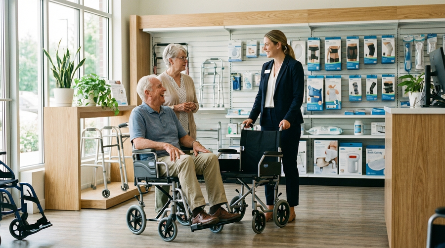 Rollstuhl, Pflegebett & Co. in Hamm: Das passende Sanitätshaus finden