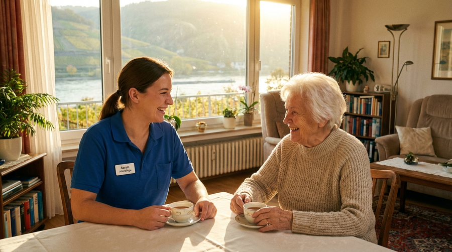 24-Stunden-Haushaltshilfe und Betreuung in Ludwigshafen am Rhein: Legal, sicher und bezahlbar