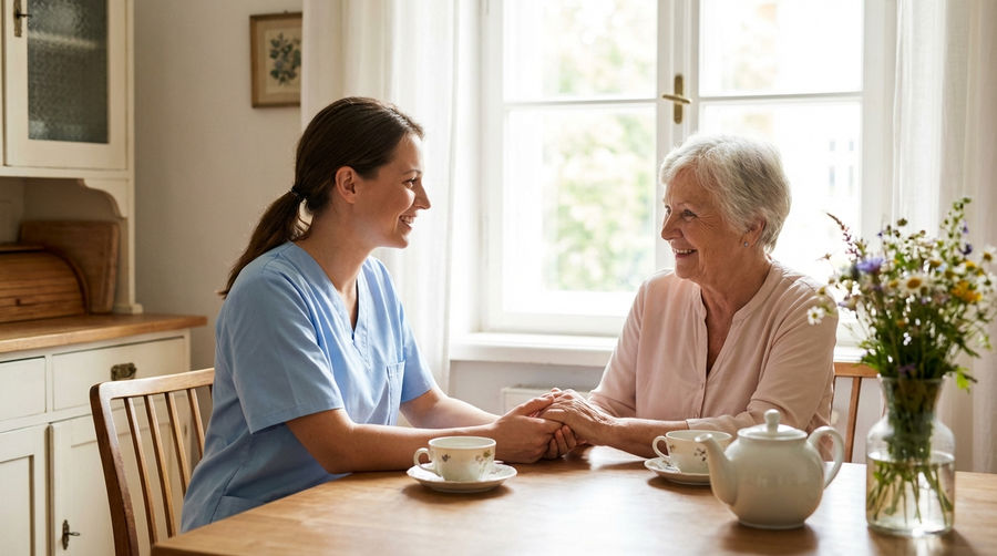 Pflege zu Hause in Heidelberg: Ambulante Pflege vs. 24-Stunden-Betreuung im Vergleich