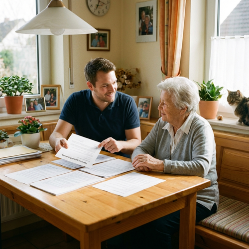 Pflegeberatung anfordern