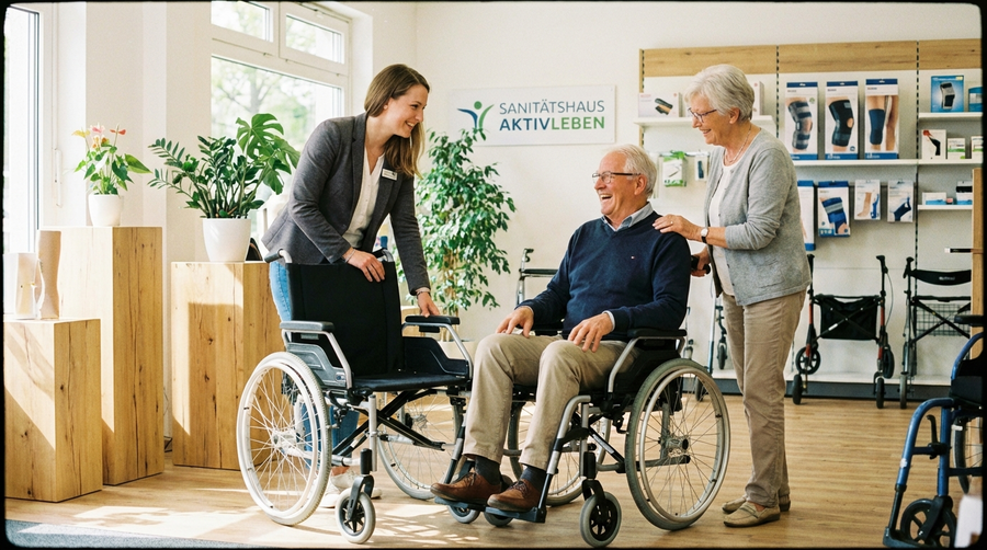 Sanitätshaus in Neuss: Der große Ratgeber für Rollstuhl, Pflegebett & Co.