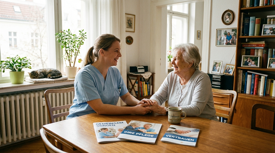 Den richtigen ambulanten Pflegedienst in Fürth finden: Eine Checkliste für Angehörige