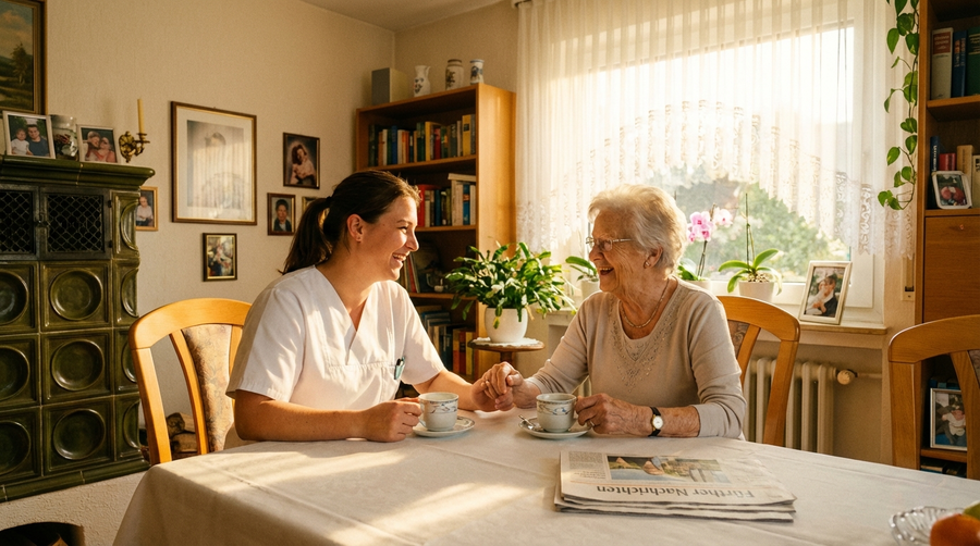 24-Stunden-Haushaltshilfe und Betreuung in Fürth: Legal, sicher und bezahlbar