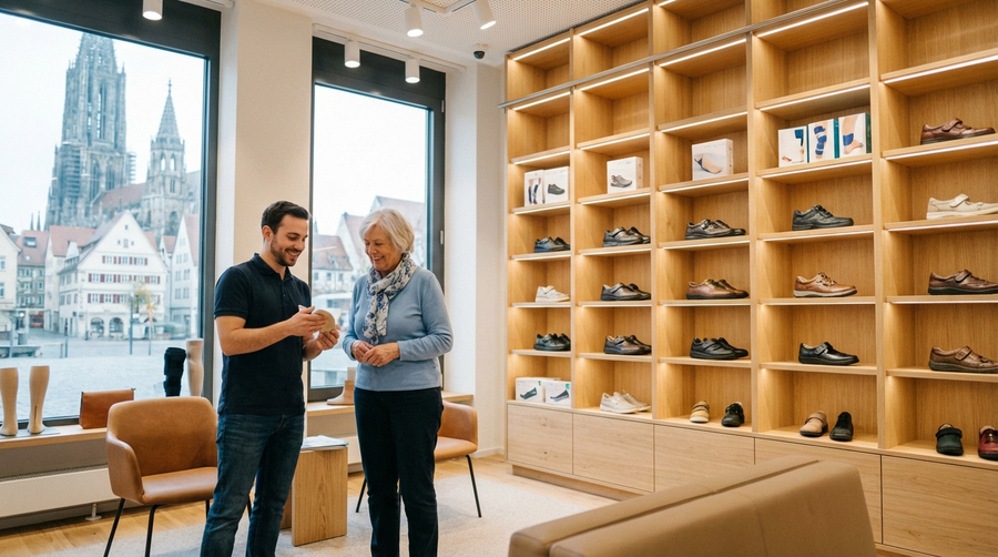 Orthopädische Einlagen & Kompressionsstrümpfe in Ulm: Vermessung und Maßanfertigung