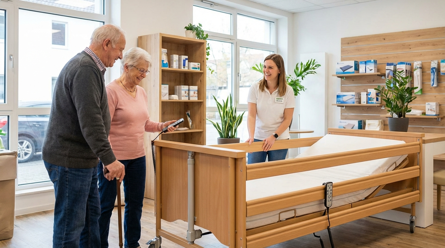 Rollstuhl, Pflegebett & Co. in Pforzheim: Das passende Sanitätshaus finden