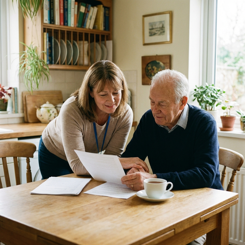 Pflegeberatung anfordern