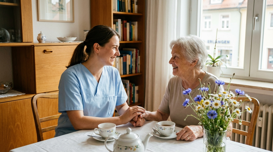 Kosten für einen ambulanten Pflegedienst in Erlangen: Was zahlt die Pflegekasse?