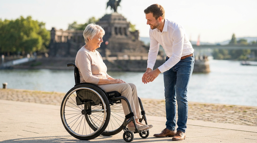Rollstuhl, Pflegebett & Co. in Koblenz: Das passende Sanitätshaus finden