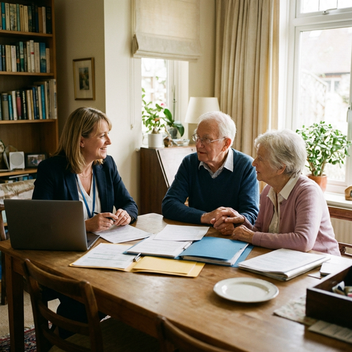Pflegeberatung anfordern