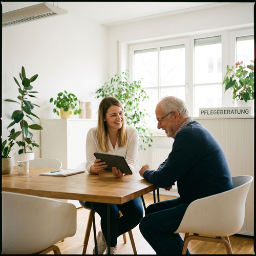 Kostenlose Pflegeberatung anfordern
