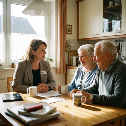 Pflegeberatung anfordern