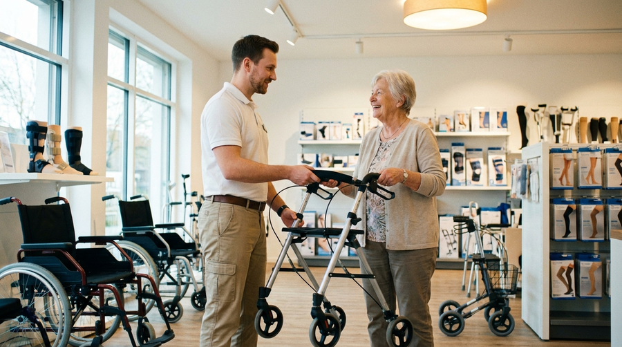 Rezept einlösen im Sanitätshaus in Cottbus: Zuzahlungen, Fristen und Hausbesuche